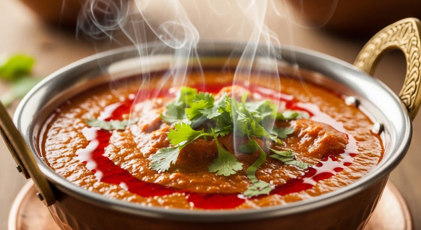 Indian Curry with Chilli Powder